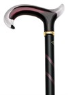Canes Plexi Derby stripe tease Burgundy